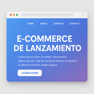 E-commerce de  Lanzamiento